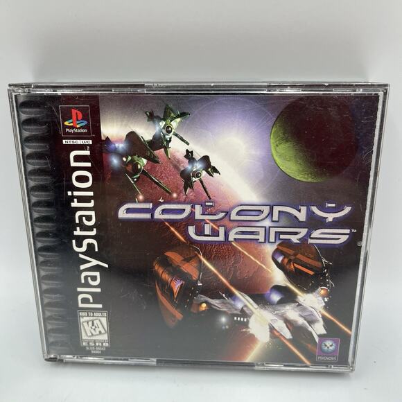 Colony Wars (Sony PlayStation 1, 1997) Tested - Picture 1 of 8